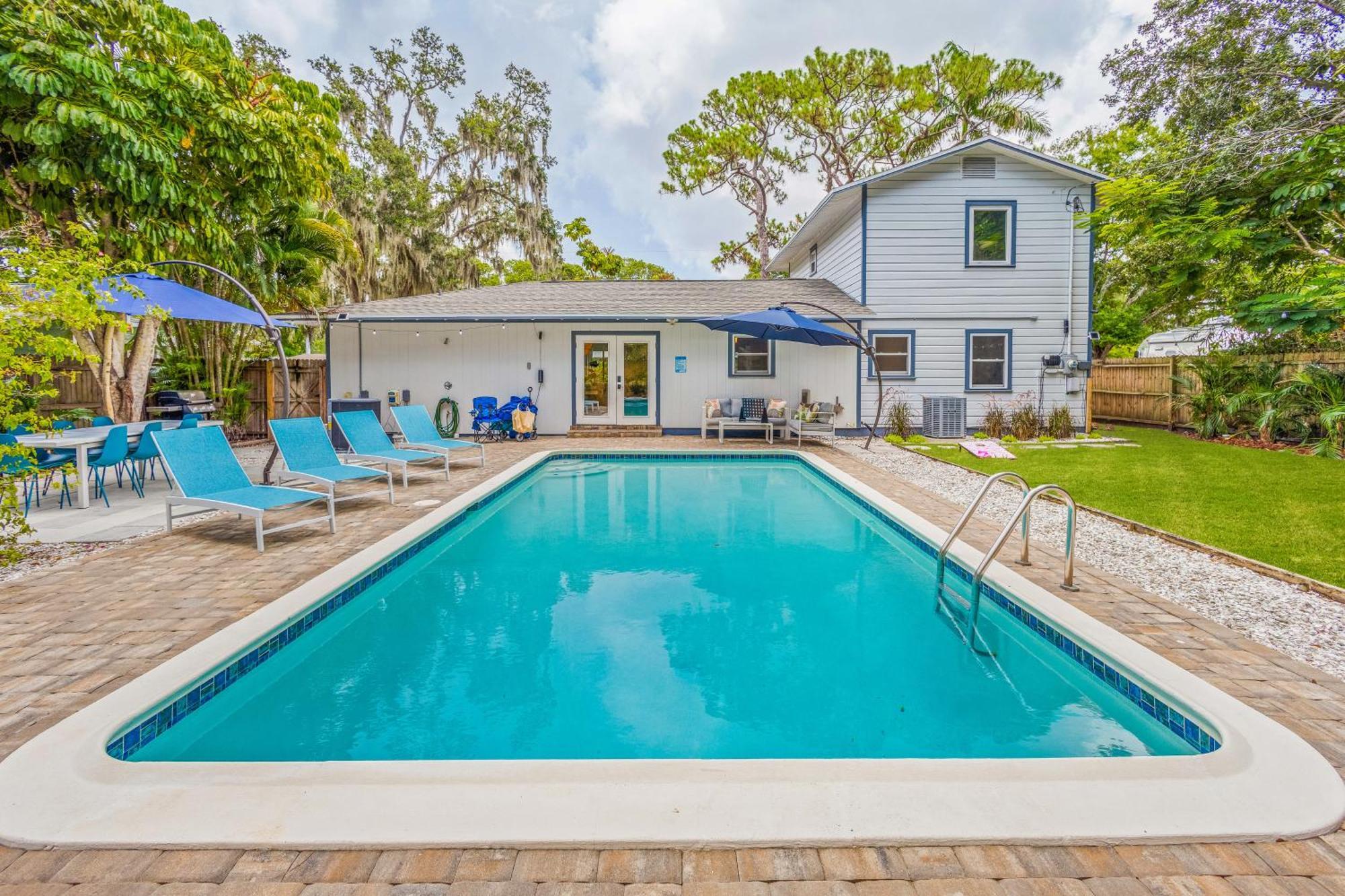 Heated Salt Pool, Arcade, 2 Kings, Near Ami Villa Bradenton Exterior photo